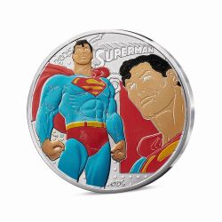 50 Euro 2025 - Superman N°3/4 - DC Comics - argent Brillant Universel