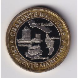 Medaille - Charente maritime - bi-métallique - 33mm