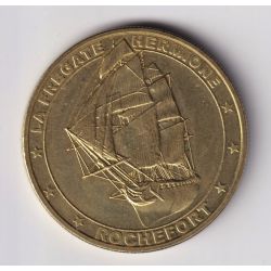 Dept17 - Frégate Hermione Rochefort - 2010 - 34mm - Médailles et patrimoine