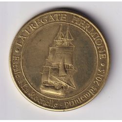 Dept17 - Frégate Hermione - escale à La Rochelle - 2015 - 34mm - Médailles et patrimoine