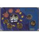 Finlande - Série 8 monnaies - 2008 - 1 cent à 2 Euro + 1 Médaille en couleur - 50.000 ex