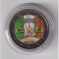 2 Euro couleur - Irlande 2016 - 100ème annivsaire de l'insurrection de Pâques - HIBERNIA