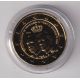 2€ Luxembourg 2014 - 50e anniv accession trône Grand-Duc Jean - finition dorée