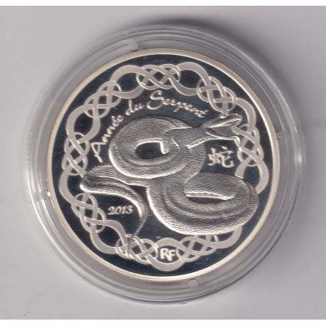 10 Euro 2013 - Année du Serpent/Fables de la Fontaine - argent