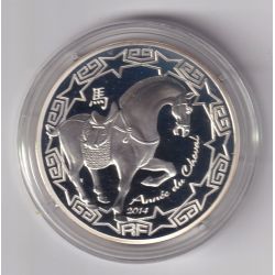 10 Euro 2014 - Année du Cheval/Fables de la Fontaine - argent