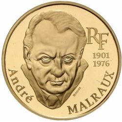 500 Francs Or - André Malraux - 1997 - Or 17g 0,920 - Belle épreuve 