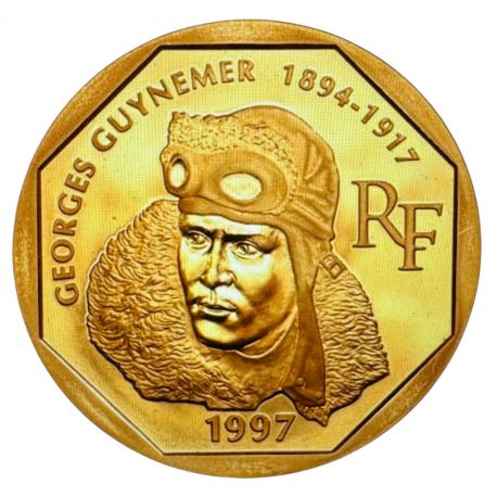 500 Francs Or - André Malraux - 1997 - Or 17g 0,920 - Belle épreuve 