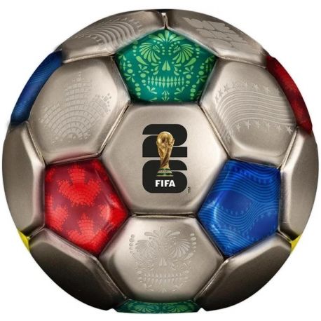 Iles Solomon - Ballon en couleur - Argent 3 once 93,30g - 10 Dollars - Coupe du monde Fifa 2026 - 2.026 ex