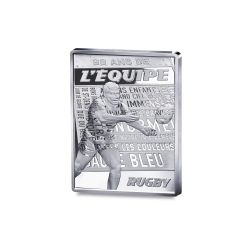 10 Euro 2026 - 80 ans L'équipe - Rugby - argent 22,2g 0,900 - 3.000 ex - Belle épreuve