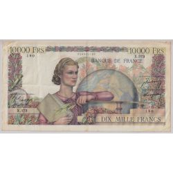 10000 Francs Génie - 29.12.1949 - TTB