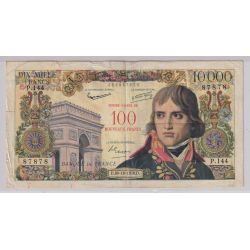 100NF/10000 Francs Bonaparte - 30.10.1958 - P.144 - TB