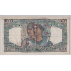 1000 Francs Minerve et hercule - 27.05.1948 - TTB+