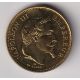 Médaille - Refrappe 100 Francs or 1870 - Napoléon III - cuivre doré - 34mm