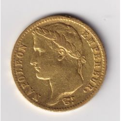 Napoléon empereur - 20 Francs Or - 1814 A Paris - TB+