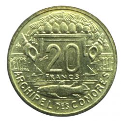 Comores - 20 Francs 1964 Essai - bronze-alu - SPL+