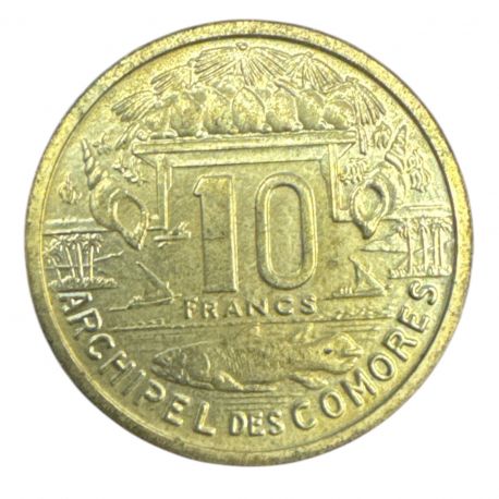 Comores - 10 Francs 1964 Essai - bronze-alu - SPL+