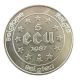 5 Ecu 1987 - Belgique - argent - Charles Quint - SUP