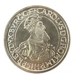 5 Ecu 1987 - Belgique - argent - Charles Quint - SUP