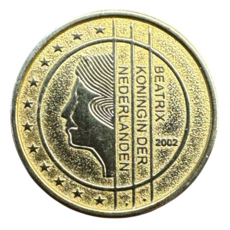 Jeton - Euro 1999-2002 Specimen Pays-bas - laiton - 23mm - TTB+