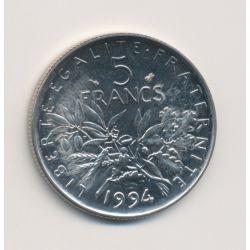 5 Francs Semeuse - 1994 - abeille