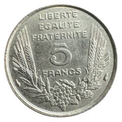 5 Francs bazor - 1933 - SUP