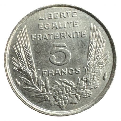 5 Francs bazor - 1933 - SUP