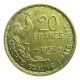 20 Francs Georges Guiraud - 1950 B - 3 faucilles - TTB+