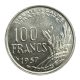 100 Francs cochet - 1957 B - cupro-nickel - SPL