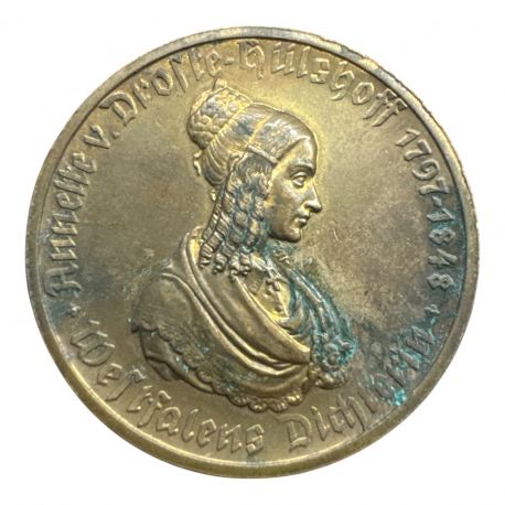 Allemagne - 500 Mark 1923 - Mark-Annette - Von droite-hulshoff - laiton - TTB+