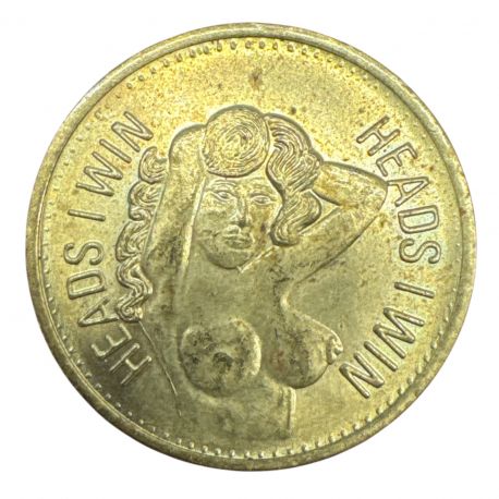 Jeton - Pile ou Face - Heads i win or tails tou loose - sexy girl - laiton