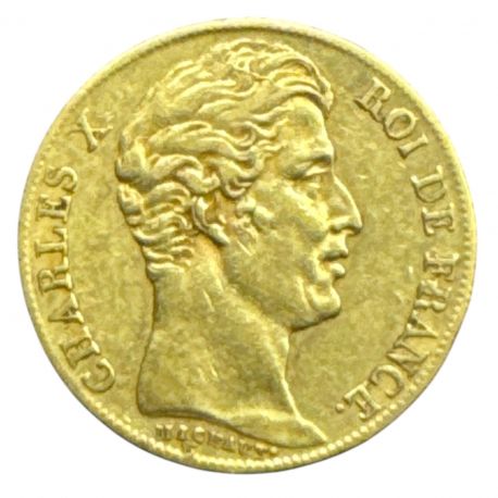 Charles X - 20 Francs Or - 1827 A Paris - TTB