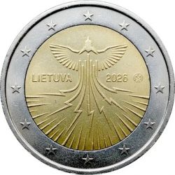 2€ Lituanie 2026 - ville de Kaunas