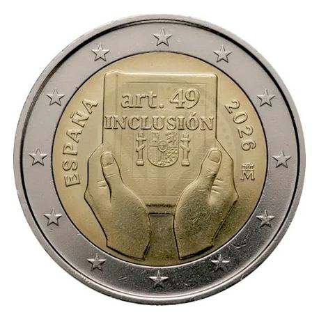 Espagne - 2 Euro 2026 - handicap et à l'inclusion - La réforme de l'article 49 de la Constitution espagnole