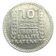 10 Francs Turin - 1945 - rameaux longs - SUP+