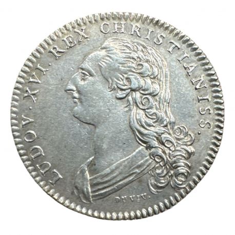 Jeton - Procureur au chatelet - 1766 - Louis XVI - argent 9,12g - TTB+