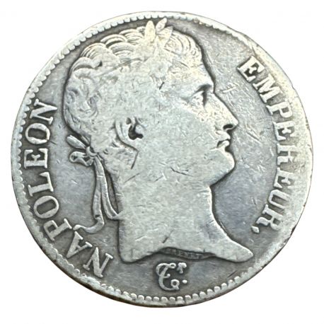 5 Francs Napoléon empereur - 1811 A Paris - B/TB