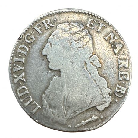 Louis XVI - Écu aux lauriers - 1780 Pau - TB