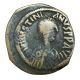 Justinien I - Follis Constantinople - bronze - TB