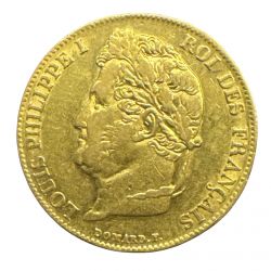 Louis philippe I - 20 Francs Or - 1840 A Paris - Tête laurée - TTB