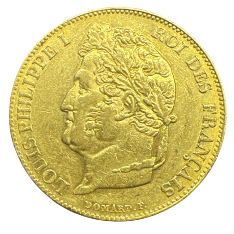 Louis philippe I - 20 Francs Or - 1846 A Paris - Tête laurée - TTB+