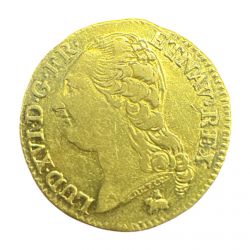 Louis XVI - Louis d'or à la tête nue - 1786 B Rouen - TTB+