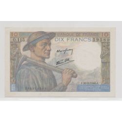 10 Francs Mineur - 26.09.1946