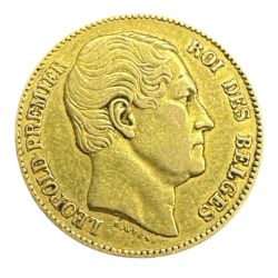 Belgique - 20 Francs 1865 - Léopold I