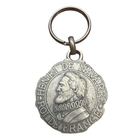Porte-clé - Henri IV - Quadricentenaire de l'avènement de Pau - 1589-1989