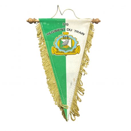 Fanion - 519e Regiment du train - la rochelle