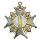 Croix de Chapitre - LA ROCHELLE - en vermeil - centre en or