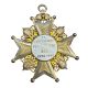 Croix de Chapitre - LA ROCHELLE - en vermeil - centre en or