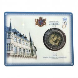 Luxembourg - 2 Euro 2012 coincard - mariage princier