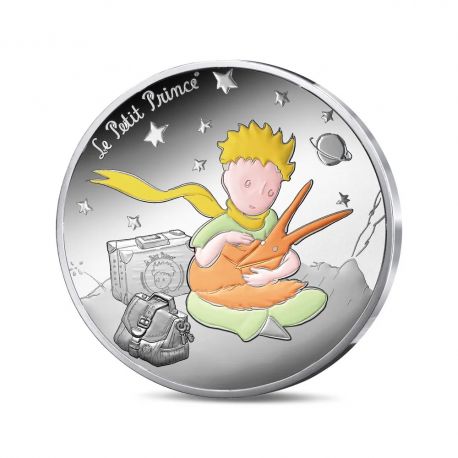 10 Euro 2026 - Petit Prince et le renard - argent belle épreuve colorisée