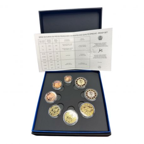 Coffret belle Epreuve France 2023 - Euro